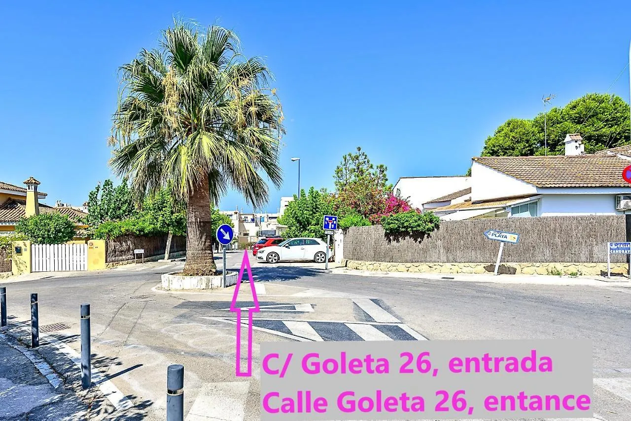Feriehus Ocean Sunset Beachfront House With Terraces El Puerto de Santa María