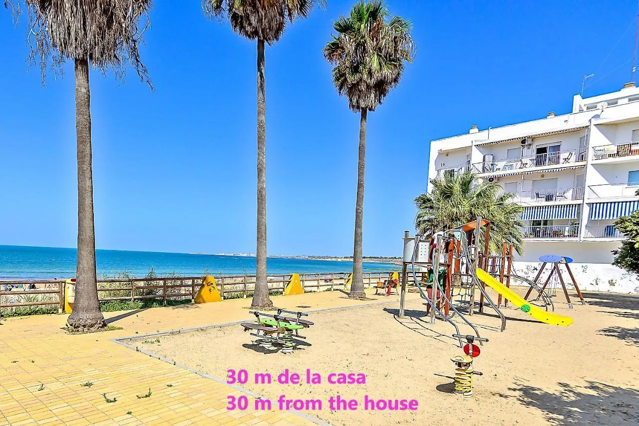 Feriehus Ocean Sunset Beachfront House With Terraces El Puerto de Santa María Spanien